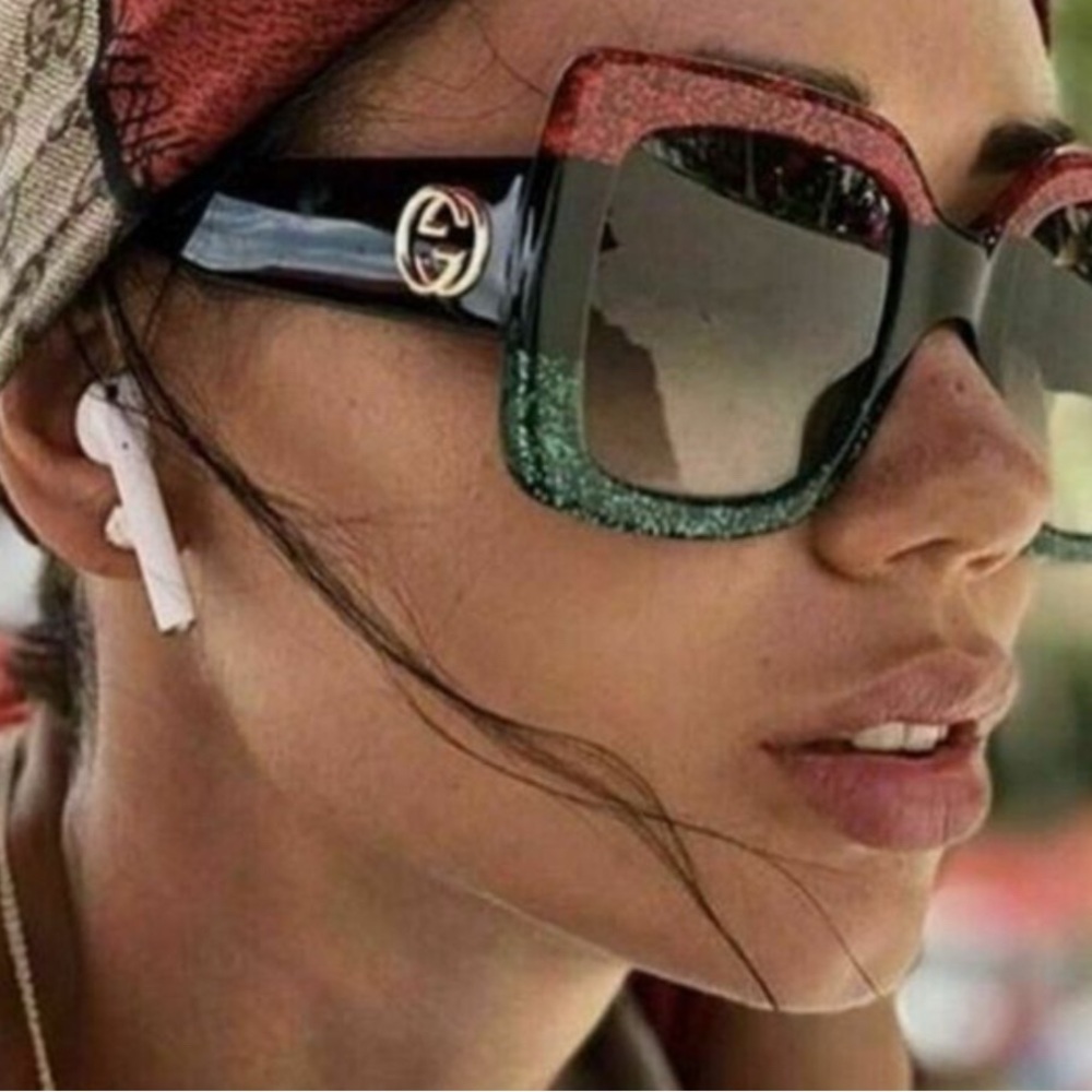 Gucci Multicolor Sunglasses with Case